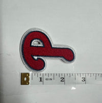 Load image into Gallery viewer, Red P Embroidery Iron-on Patch
