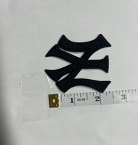 Load image into Gallery viewer, Black Ny Embroidery Iron-on Patch
