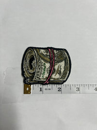 Load image into Gallery viewer, Money Rubber Band Embroidery Iron-on Patch

