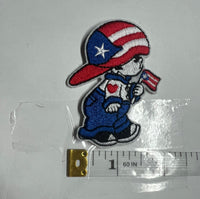 Load image into Gallery viewer, Puerto Rican Boy Embroidery Iron-on Patch
