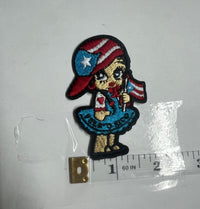 Load image into Gallery viewer, Boricua Embroidery Iron-on Patch
