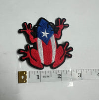 Load image into Gallery viewer, Puerto Rico Fog Iron-on Embroidery logo
