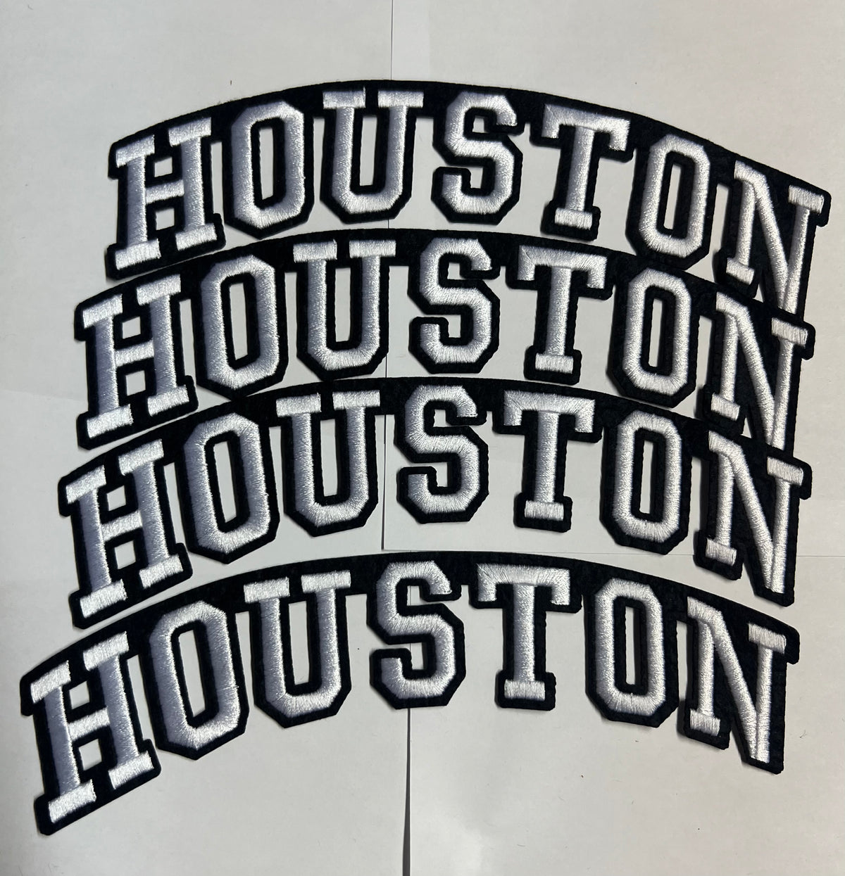 Houston Iron-on Embroidery logo