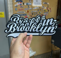 Load image into Gallery viewer, Brooklyn Iron-on Embroidery logo
