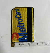Load image into Gallery viewer, Metro Card Iron-on Embroidery logo
