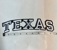 Load image into Gallery viewer, Texas Iron-on Embroidery logo
