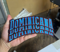 Load image into Gallery viewer, Dominicana Iron-on Embroidery logo
