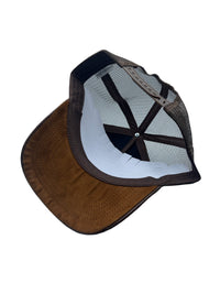 Load image into Gallery viewer, Leather Trucker Hat
