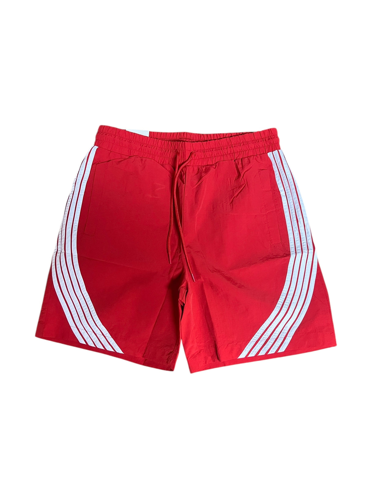 Nylon Racer Shorts - Red