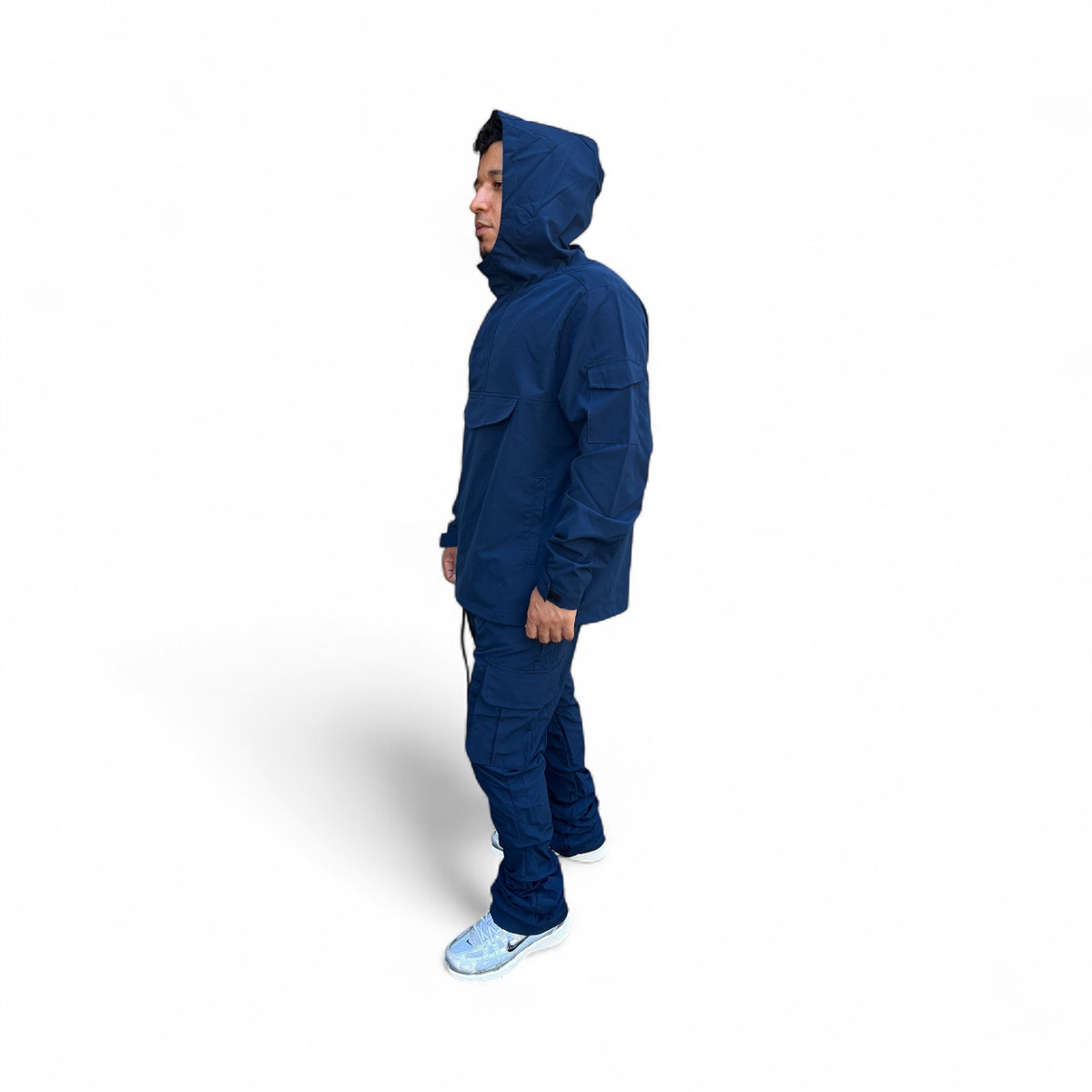 Wind breaker stack set