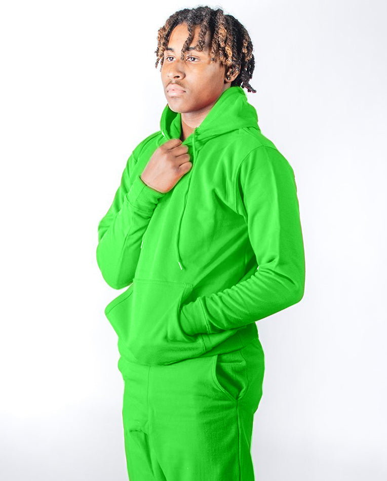 Hoodie Sweatshirt - Lime Green