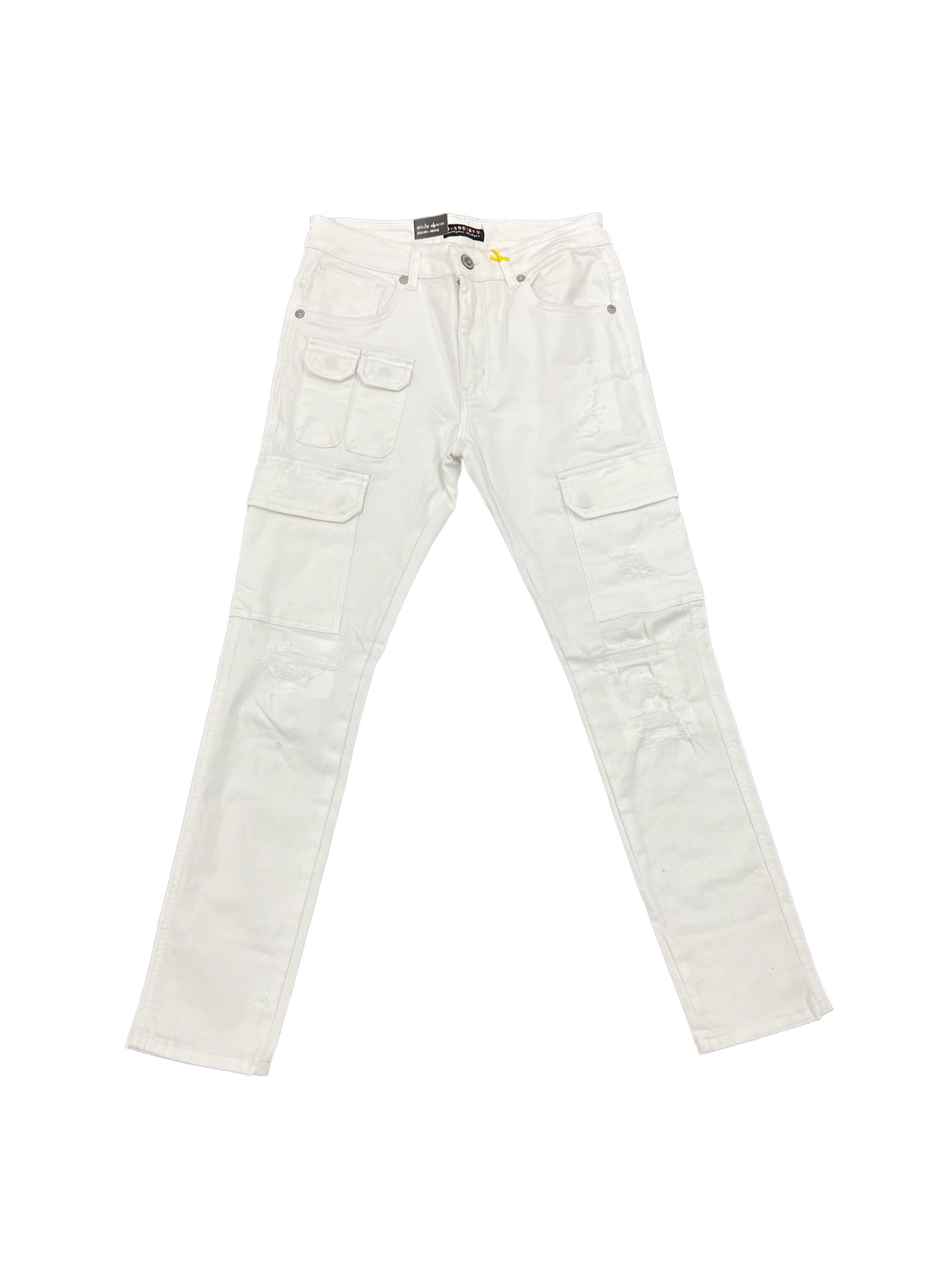 Cargo Jeans White
