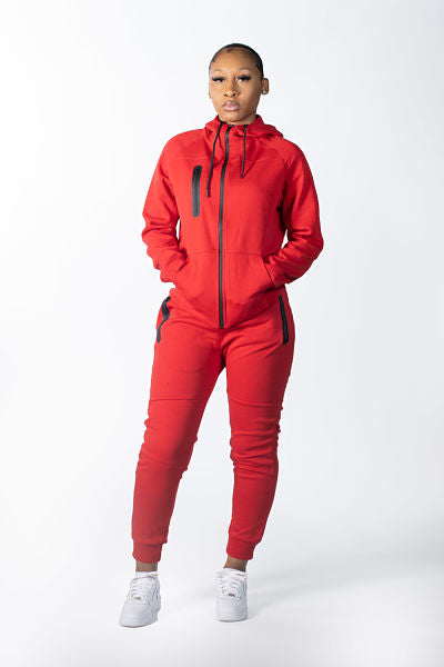 Leonine Tech Suit - Red