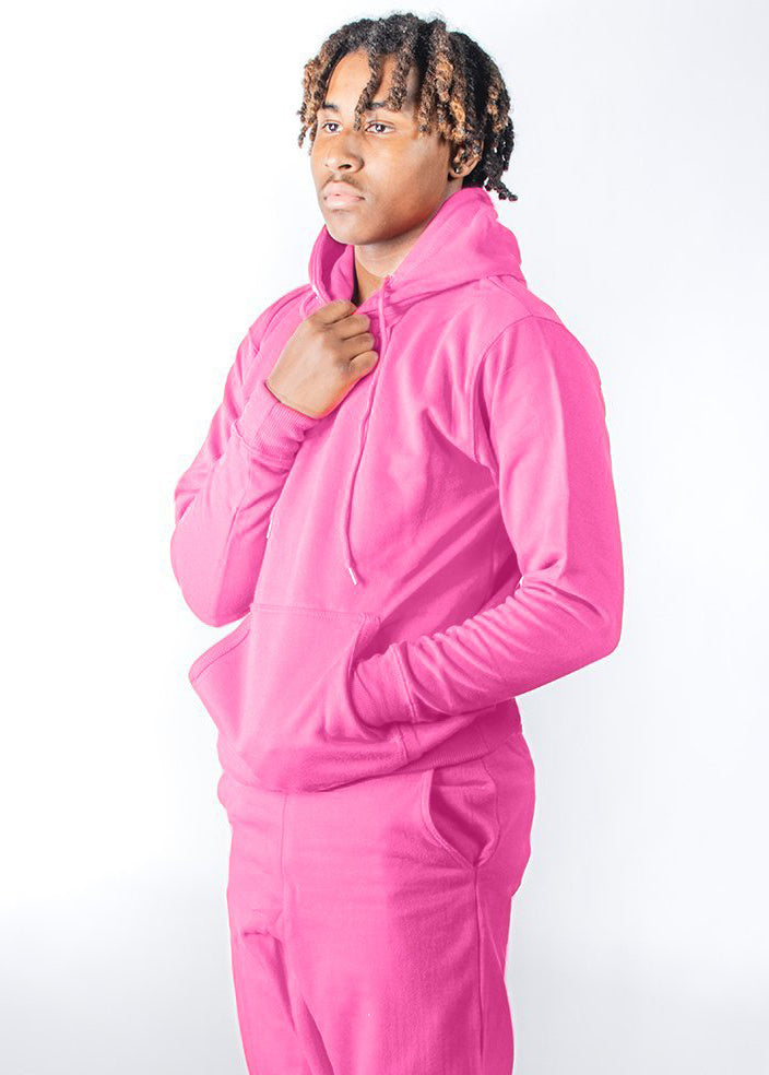 Hoodie Sweatshirt - Hot Pink