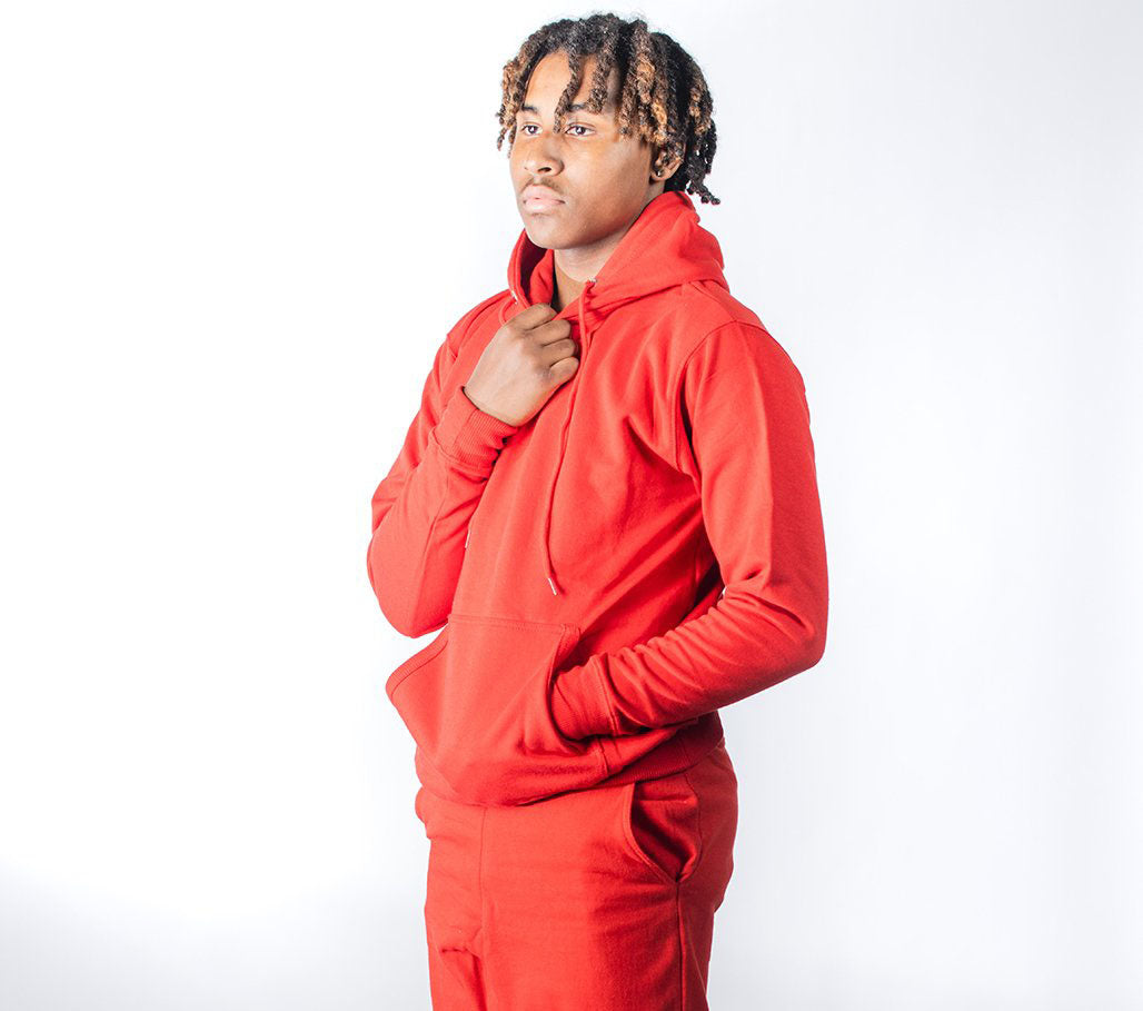 Hoodie Sweatshirt - Red